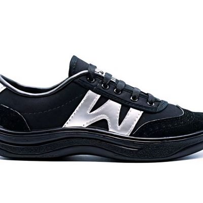 خرید اینترنتی کفش مدل اسپرت مردانه ودبلیو w باکیفیت زیره پیو تزریق مستقیم رنگ مشکی زیبا اصفهان