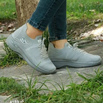 خرید اینترنتی کفش کتونی اسپرت زنانه ودخترانه مدل بافت اسکیچرز اصفهان