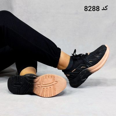 خرید اینترنتی کفش کتونی اسپرت زنانه دخترانه مدل کهکشانی رویه پختی مشکی گلبهی اصفهان