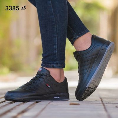 خرید اینترنتی کفش کتونی اسپرت ونس مدل تامی مردانه پسرانه باکیفیت بالا مشکی تمام اصفهان