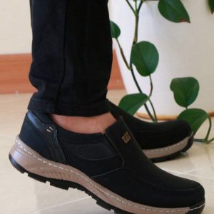 خرید اینترنتی کفش طبی مجلسی اداری مردانه رنگ مشکی جذاب و خاص با کیفیت اصفهان