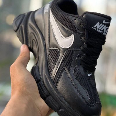 خرید اینترنتی کفش اسپرت زنانه دخترانه مدل نایک نرم سبک و راحت رنگ مشکی نایک سفید بی نظیر اصفهان