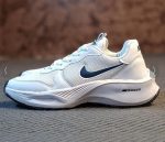 خرید اینترنتی کفش کتونی اسپرت مردانه پسرانه مدل نایک با کیفیت عالی رنگ سفید نایک آبی زیبا اصفهان